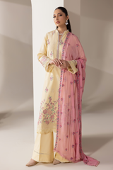 Rajbari | Premium Edition | Embroidered Chiffon Dopatta 09