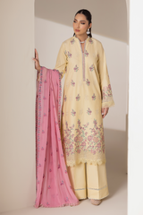 Rajbari | Premium Edition | Embroidered Chiffon Dopatta 09