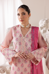 Rajbari | Premium Edition |Embroidered Chiffon Dopatta 02