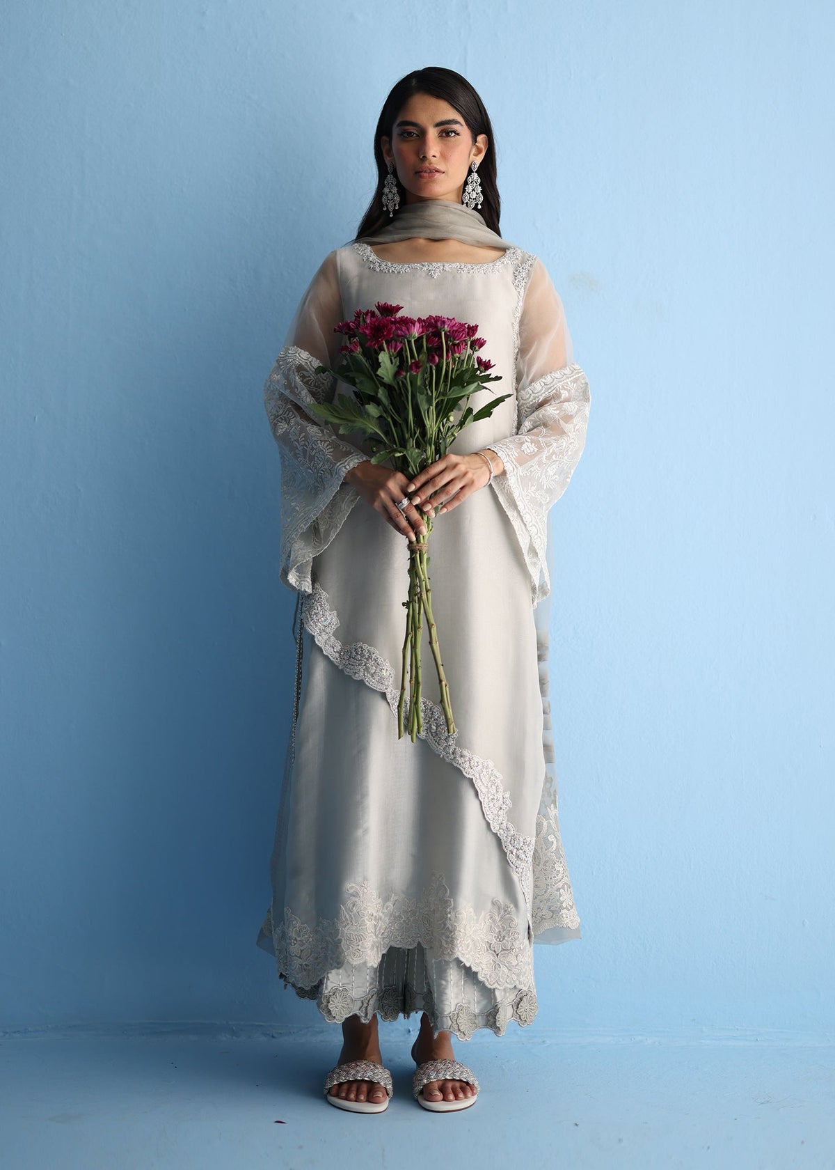 Umsha | Luxury Pret | FROSTED PEARL