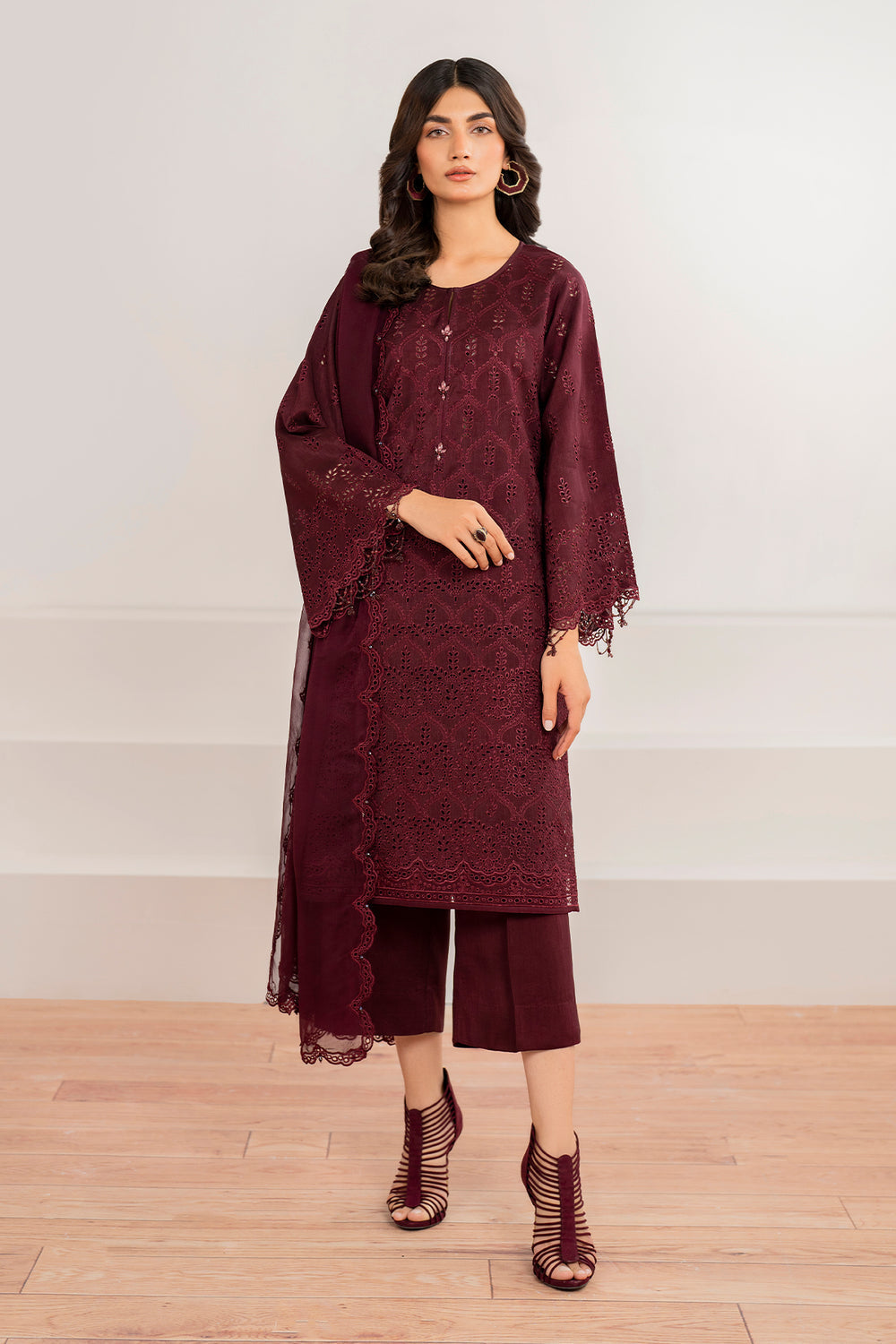 Baroque | Formals Collection | EMBROIDERED CHIFFON UF-690