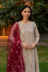 Batik | NAINA 3PC EMBROIDERED | KARANDI PRET