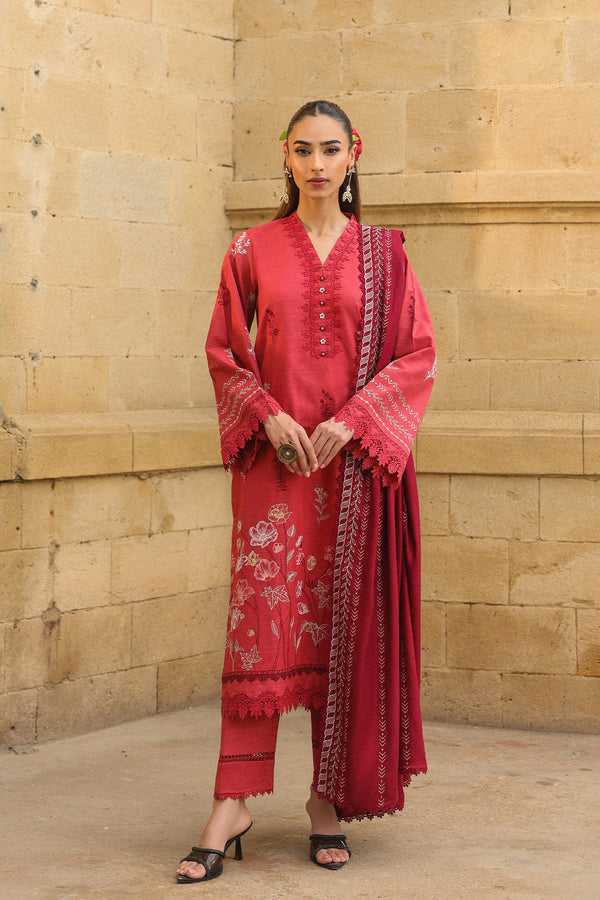 Sahar | winter 25 | Vermilion Glow