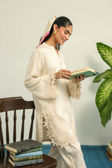 Sahar | Pret Essentials Winter 25 | Ivory Rose