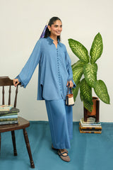 Sahar | Pret Essentials Winter 25 | Blue Éclat