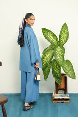 Sahar | Pret Essentials Winter 25 | Blue Éclat