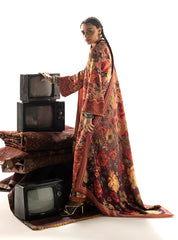 Zainab Chottani | Winter Shawl 25 | Abibi - D10