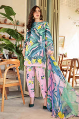 Maria B | M Prints 25 | MPT-2503-B| Zayan Clothing UK