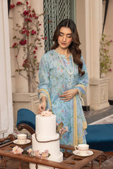 LSM | Embroidered and Printed Lawn | LG-MM-0307