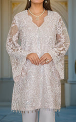 Threads and Motifs | Formal Dresses 25 | Net Cut Dana Shirt With Trouser