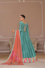 Wahaj M Khan | Banno Formals | IGI RAWSILK LEHNGA CHOLI