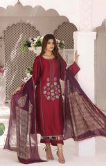 Wahajmkhan | Sitara Formals | MAGENTA PURPLE OUTFIT
