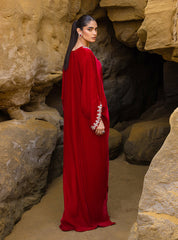 Zainab Chottani | The Kaftan Edit | Capri Red