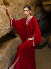 Zainab Chottani | The Kaftan Edit | Capri Red