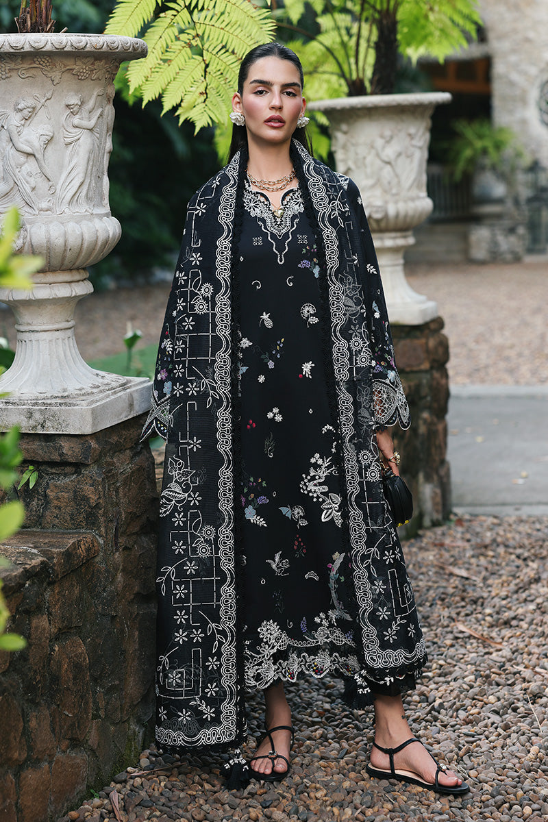 Qalamkar | Q Line Lawn Drop | RP-07 OBSIDIAN