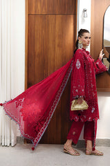 Qalamkar | Chikankari Eid Edit 26 | CM-03 RUBY