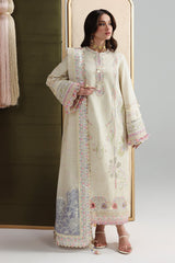 Qalamkar | Festive Lawn 26 | QFL-01 ELMA