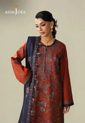 Asim Jofa | Kashmiri Collection 25 | AJULK-02 | Zayan Clothing UK