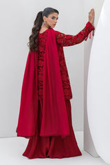 Chic Ophicial | Aarzu Luxe Pret | Red Radiance