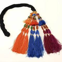 Multi Colored Simple Punjabi Paranda - Elayna