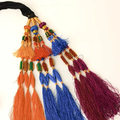 Multi Colored Simple Punjabi Paranda - Elayna