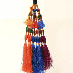 Multi Colored Simple Punjabi Paranda - Elayna