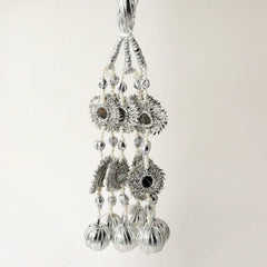 Silver Premium Handmade Gotta Punjabi Paranda - Elayna