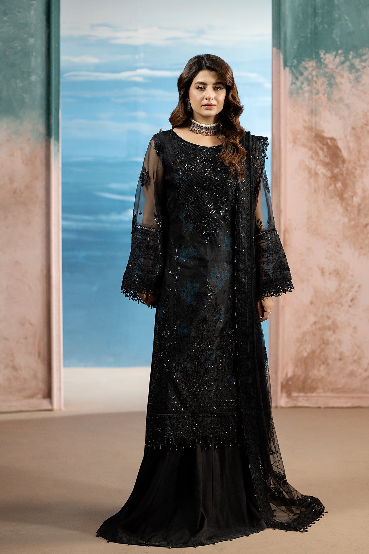 Raeesa Premium | Kimora Luxury Organza | HU-66