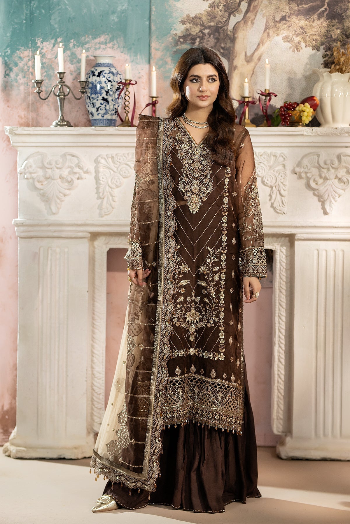 Raeesa Premium | Kimora Luxury Organza | HU-70