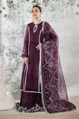 Alizeh | Ready to wear | Purple Dress 3 piece - RTW1023