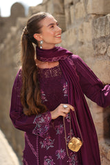 Rangrasiya | Carnation Luxury Shawl Edit | Affogato
