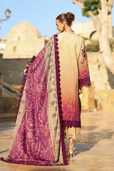 Rangrasiya | Carnation Luxury Shawl Edit | Chai