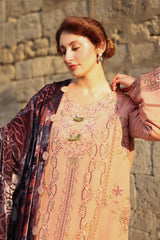 Rangrasiya | Carnation Luxury Shawl Edit | Latte