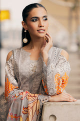 Charizma | Infinity Lawn | 3-PC Unstitched Embroidered Lawn Collection IN6-05