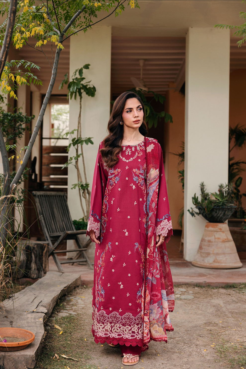 Florent | Festive Luxury Lawn 26 | FZF - 7A