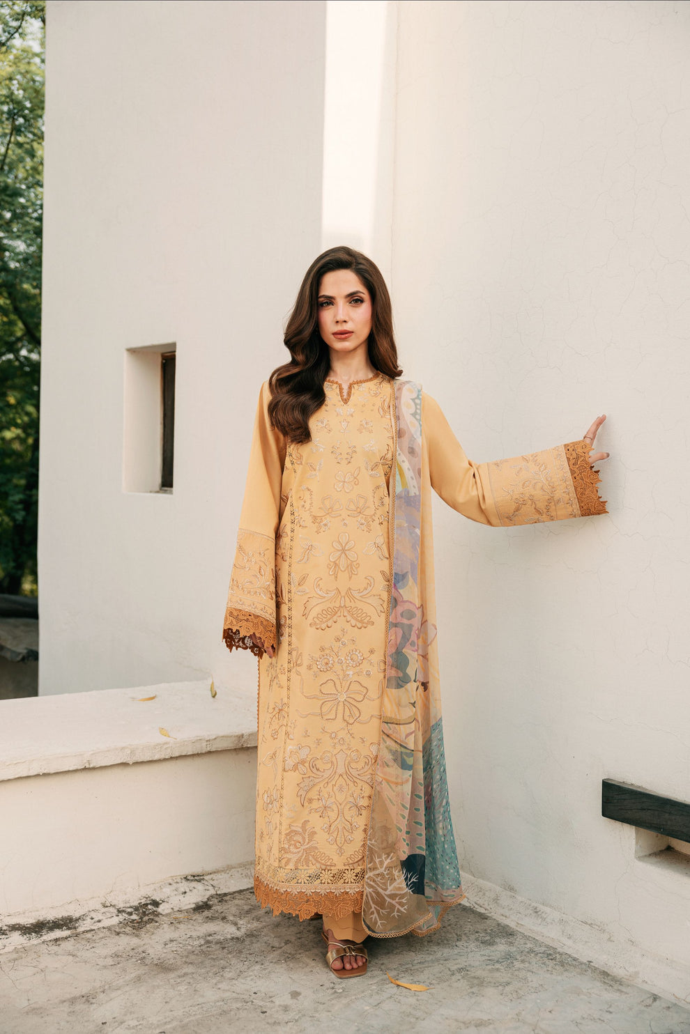 Florent | Festive Luxury Lawn 26 | FZF - 8B