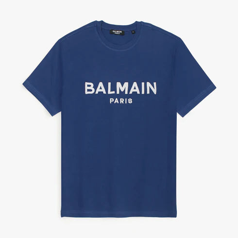 Balmain Royal Blue T-Shirt For Men