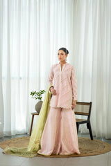 Wahaj M Khan | Sanam Luxe | Blush Block Sanam PS
