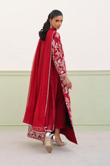 Baroque | Formals Collection | EMBROIDERED RAW SILK UF-4386
