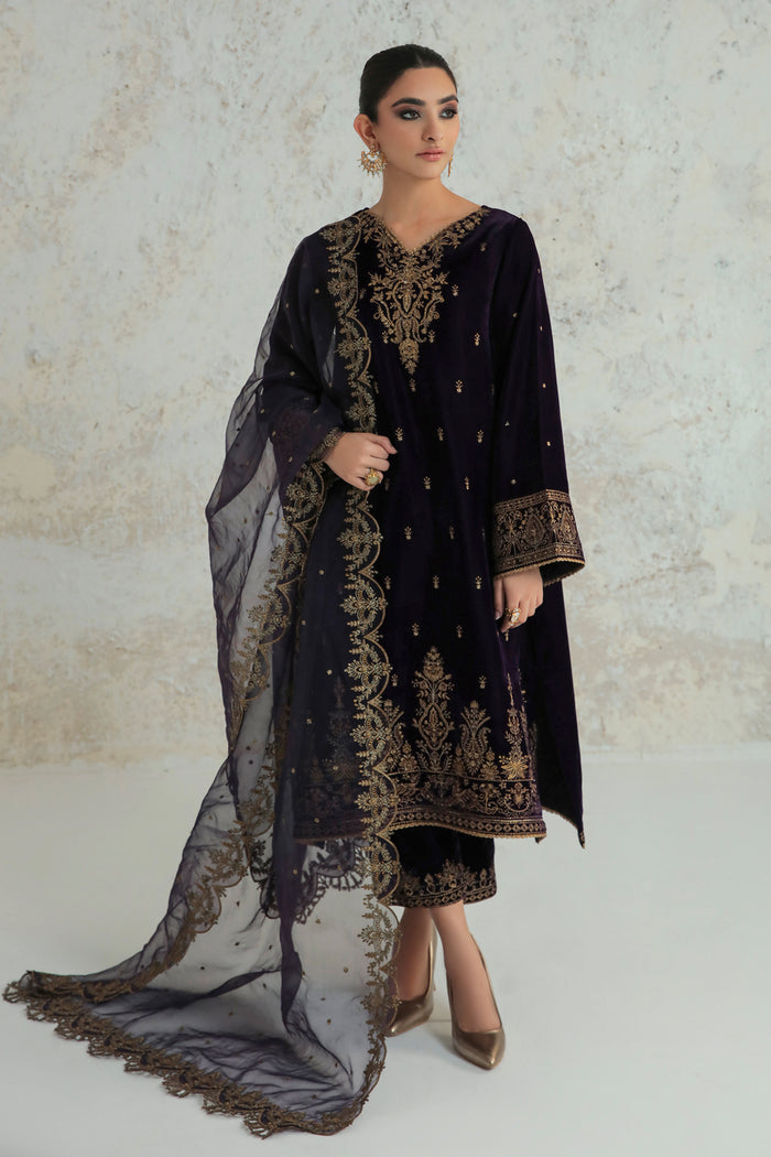Baroque | Velvet 25 | UF-239 | Zayan Clothing UK