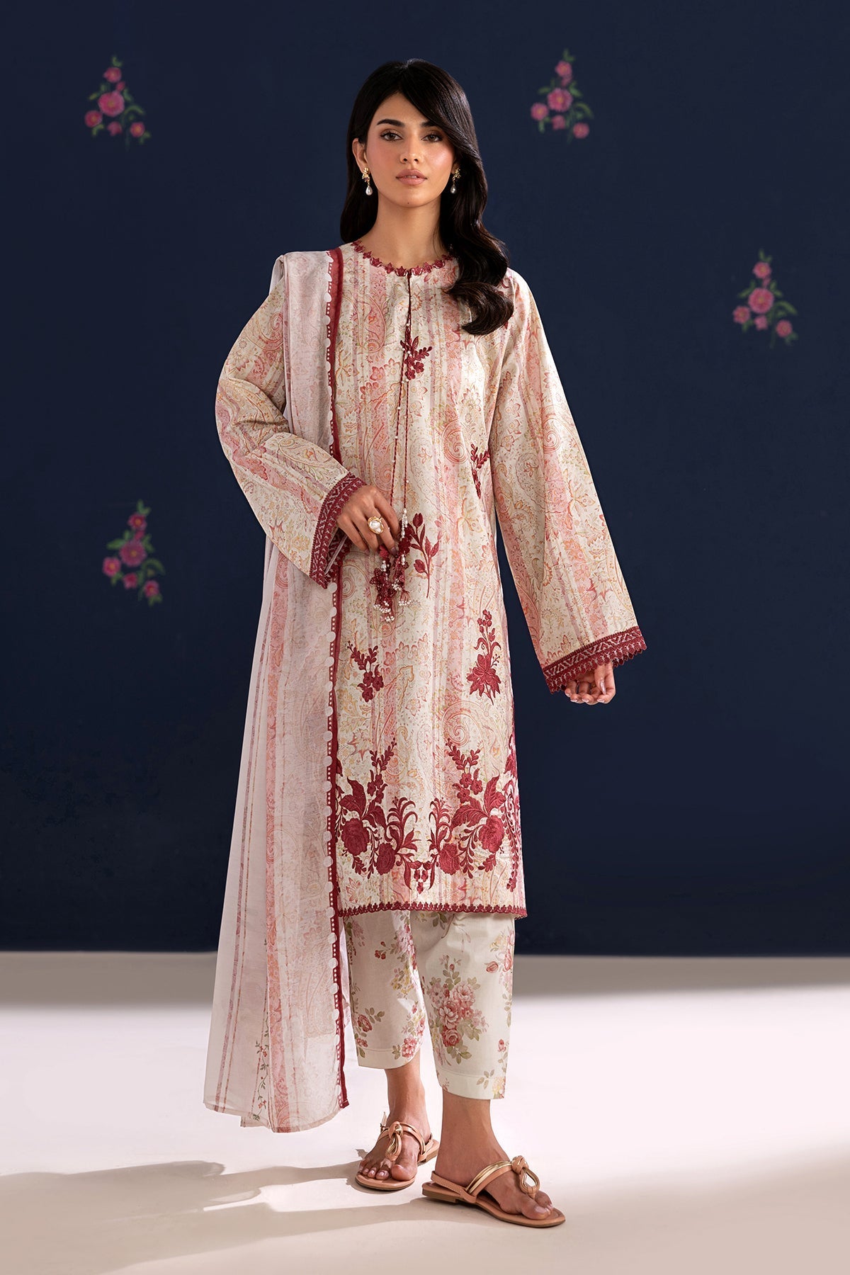 Baroque | Luxury Summer Pret | UF-4457