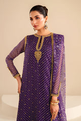 Baroque | Formals Collection | EMBROIDERED CHIFFON UF-625