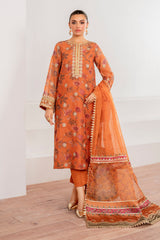 Baroque | Formals Collection | EMBROIDERED COTTON NET UF-701