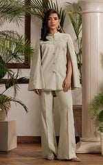 Threads and Motifs | Formal Dresses 25 | Embroidered Cape With Trouser