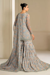 Baroque | Formal EMBROIDERED CHIFFON | SF-4165