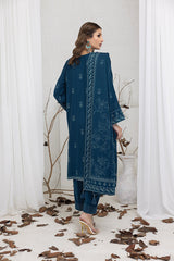 LSM | Embroidered and Printed Lawn | LG-IZ-0257-A