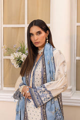 LSM | Embroidered and Printed Lawn | LG-MM-0223