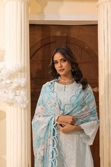 LSM | Embroidered and Printed Lawn | LG-IZ-0200