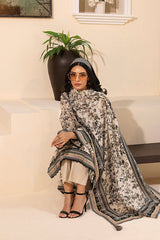 LSM | Embroidered and Printed Lawn | LG-MM-0248