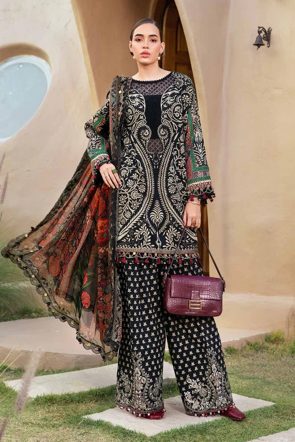 Maria B | M Prints 25 | MPT-2512-B | Zayan Clothing UK